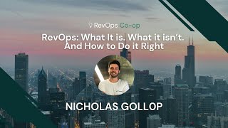 RevOps: What It is. What is isn’t. And How to Do it Right.
