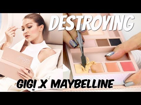 Video: Gigi Hadid's Makeup Palette