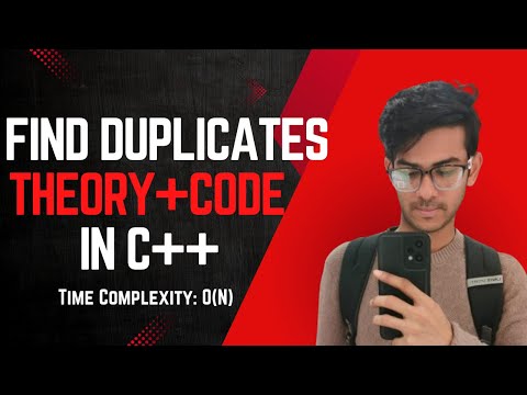 Find Duplicates in Array in Just 5 Minutes | O(N) Time Complexity| C++ LeetCode Solution