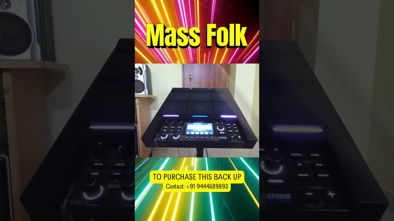 Mass FOLK - Alesis Strike Multipad 