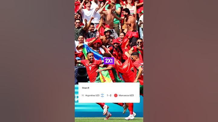 Hecho Insólito en el Partido de MARRUECOS vs ARGENTINA 😱 #deportes #futbol #juegosolimpicos