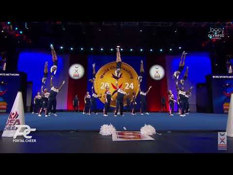 Team USA Coed Premier ICU World Cheerleading Championship 2024 Finals