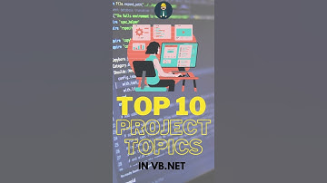 Top 10 project topic in vb.net #short