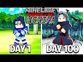 Baby Shark - I Survived 100 days as an UCHIHA in NARUTO in Minecraft - Animation!