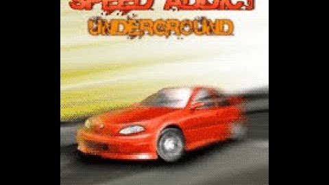 "Speed Addict: Underground" - Mediaplazza 2004 year (Java Game)
