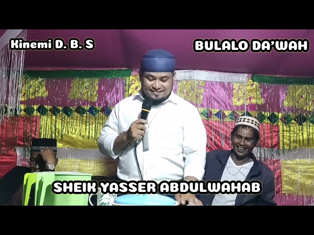 Yasser Abdulwahab - @ Kinemi DBS Kalilang Islamic Symposium class=