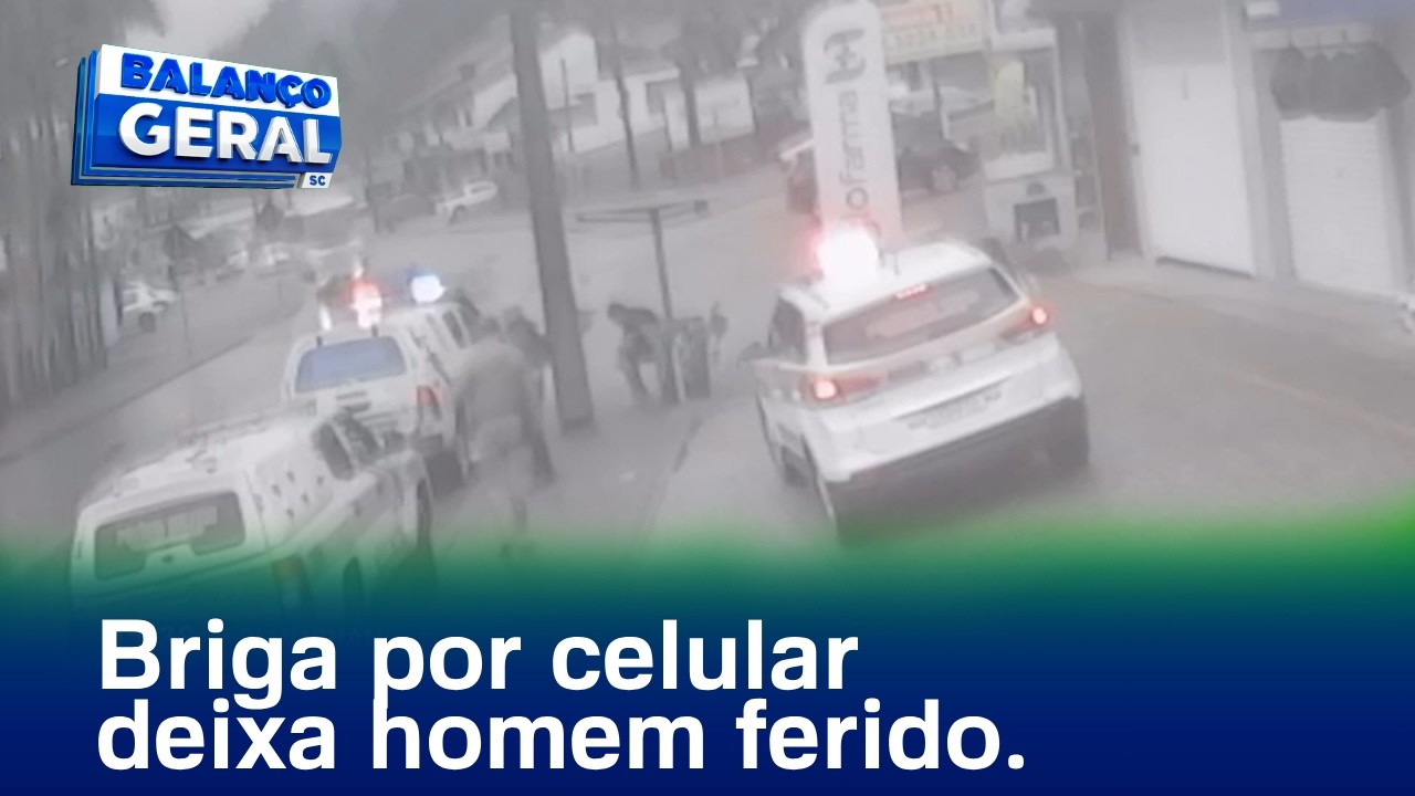Blumenau: discussão por celular termina com homem ferido por golpe de machado