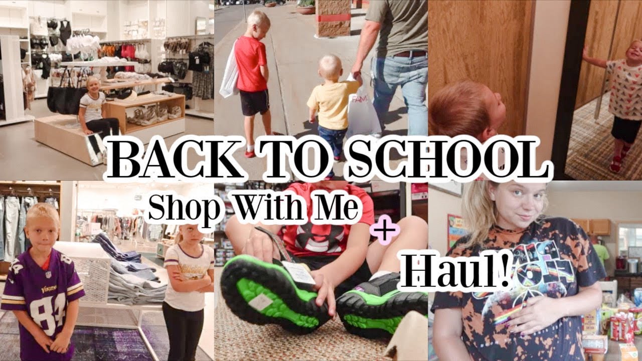 Back To School CLOTHES Shopping 4 KIDS + HUGE CLOTHING HAUL! YouTube