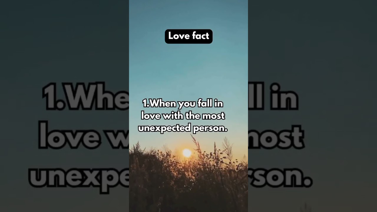 The best love story usually happens... 