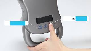 Hızlı Şarj Girişli Masaj Aleti Güçlü Motorlu Derin Doku Kas Masaj Tabancası Sırt Bacak Masajı