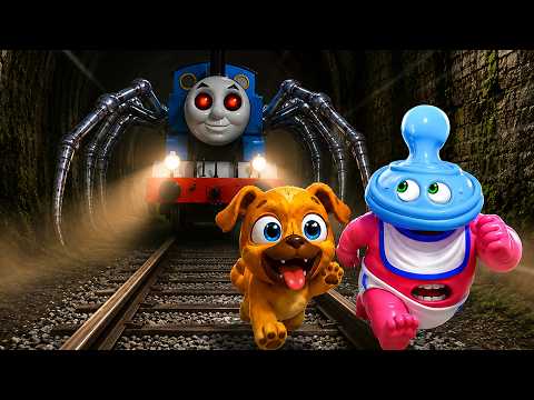 Binky Drinky & Chompy Chasey ESCAPE From Horror Thomas - Roblox