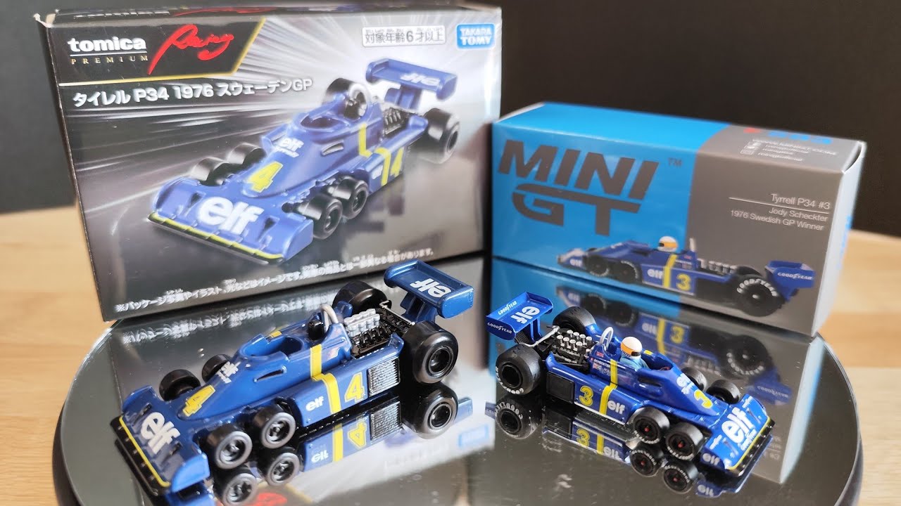 Review & Comparison! Takara Tomy Tomica Premium Racing Tyrrell P34