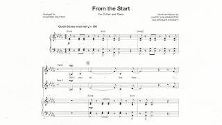 From The Start by Laufey | 2-Part Choir
