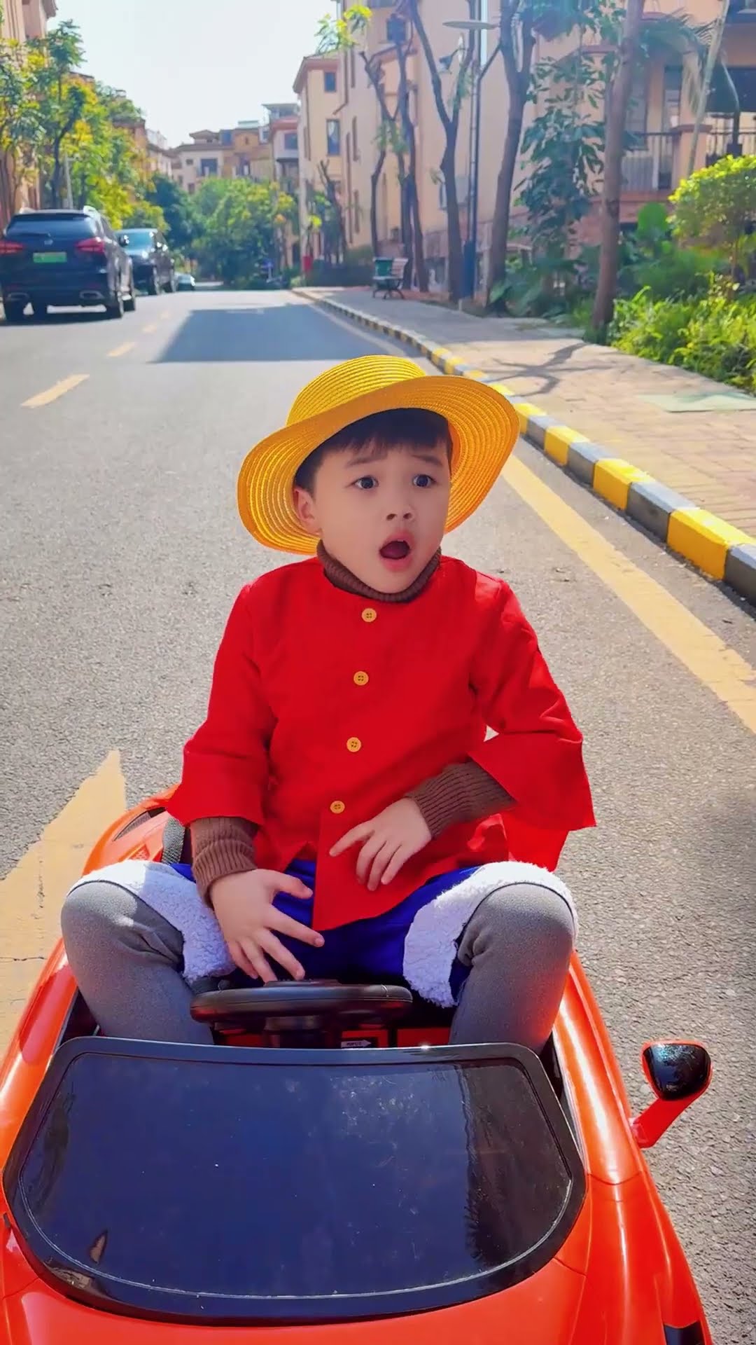 小路飞阻止路飞欺负小乞丐#海贼王 #路飞