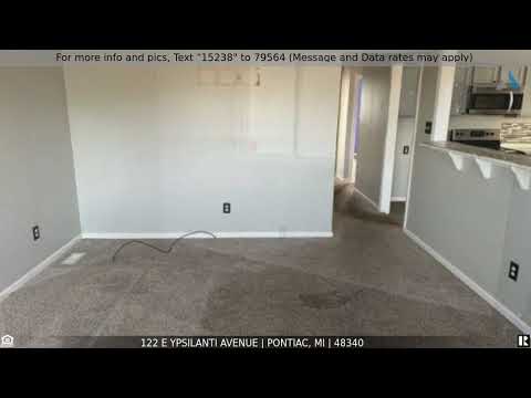 122 E YPSILANTI Avenue, Pontiac, MI home video tour
