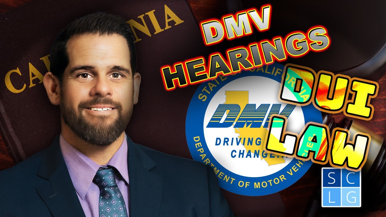 DMV Hearings in California DUI Cases - YouTube