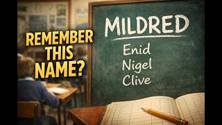 20 British Classroom Names You Haven’t Heard in Decades
