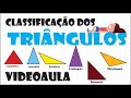 Triângulos e suas classificações