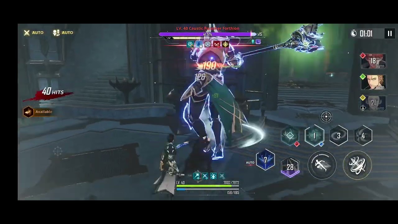 Caustic Punisher Forthion | Solo Leveling: Arise Android Gameplay