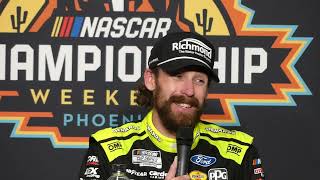 Ryan Blaney Post Race Panel