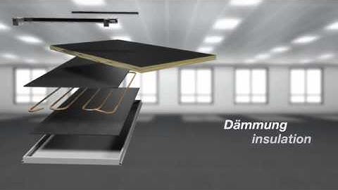 Zehnder heating and cooling ceiling system: Carboline - the fastest of its type