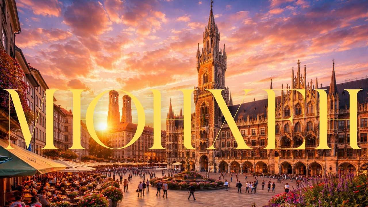 Обзор Мюнхена [4k]