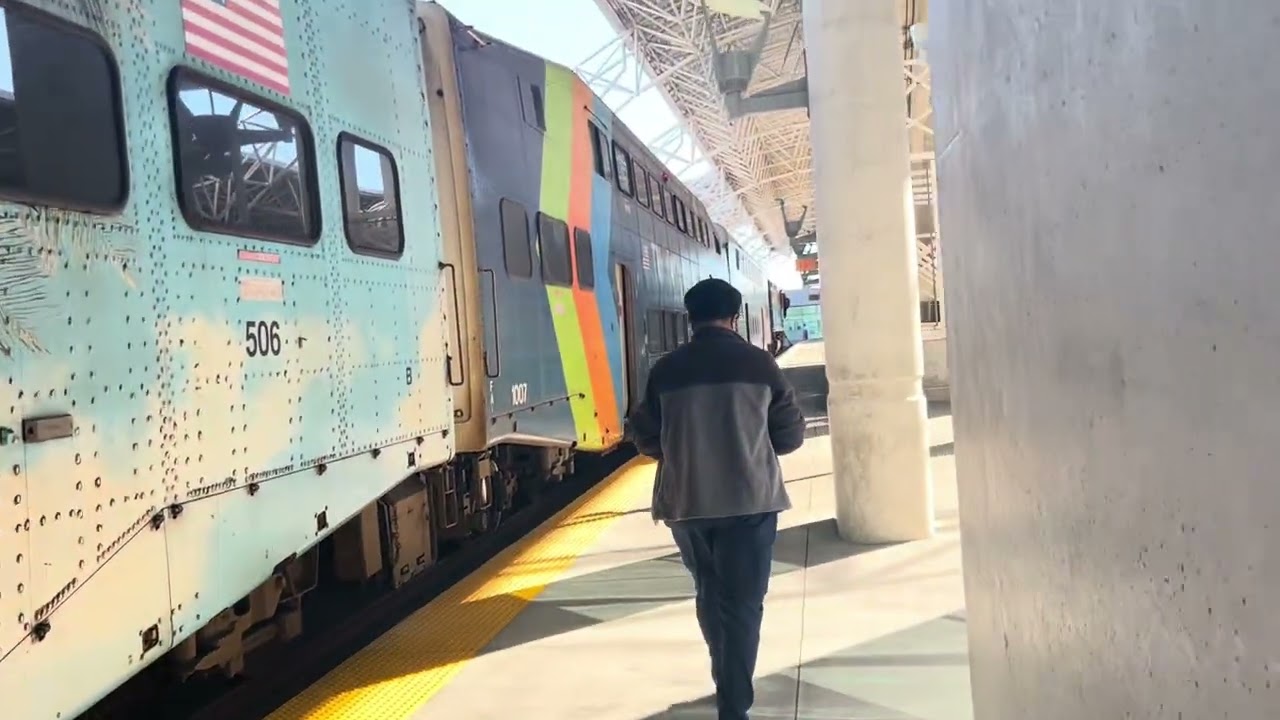 MIA Airport Station - 21 minutes of Tri-Rail Ambiance