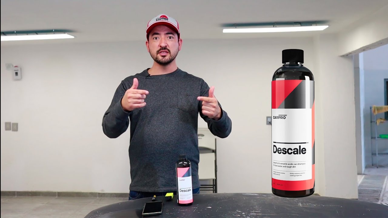 CarPro Descale shampoo ácido para coatings ¡a fondo! por Detailstock 
