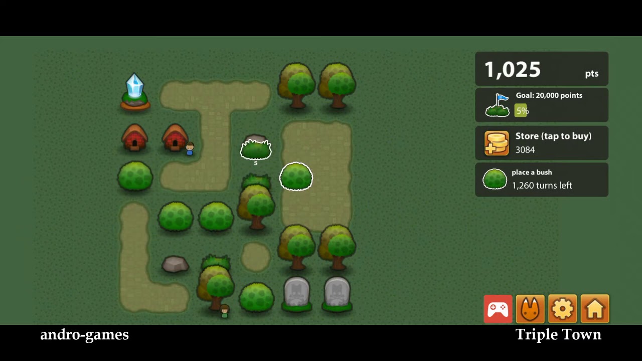 Triple Town by Spry Fox LLC   puzzle game for Android and iOS - with custom music