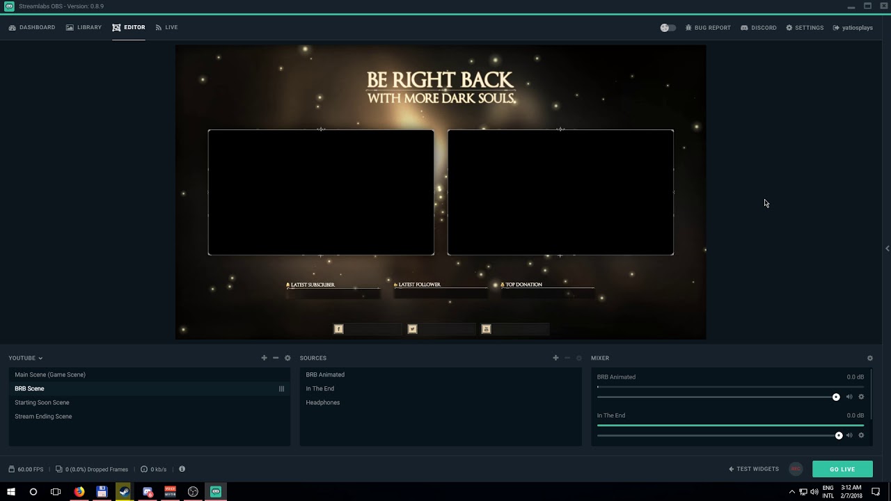 Streamlabs obs themes download