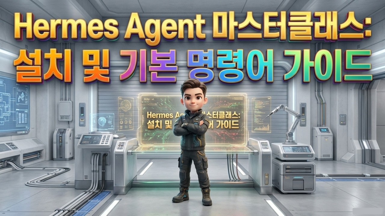 [Hermes Agent] 스스로 진화하는 자율형 AI! 헤르메스 에이전트 완벽 구축 가이드 | 기억이 쌓이며 진화하는 헤르메스 에이전트