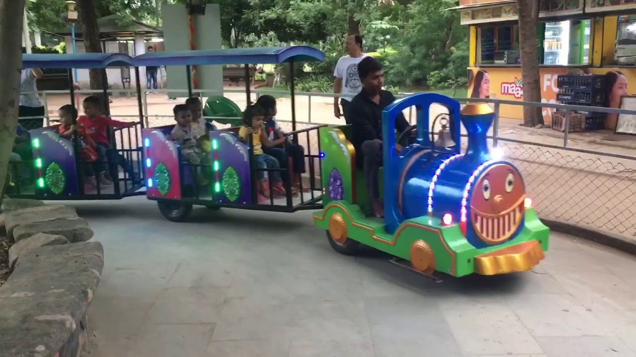 Trackless Train Family Ride YouTube