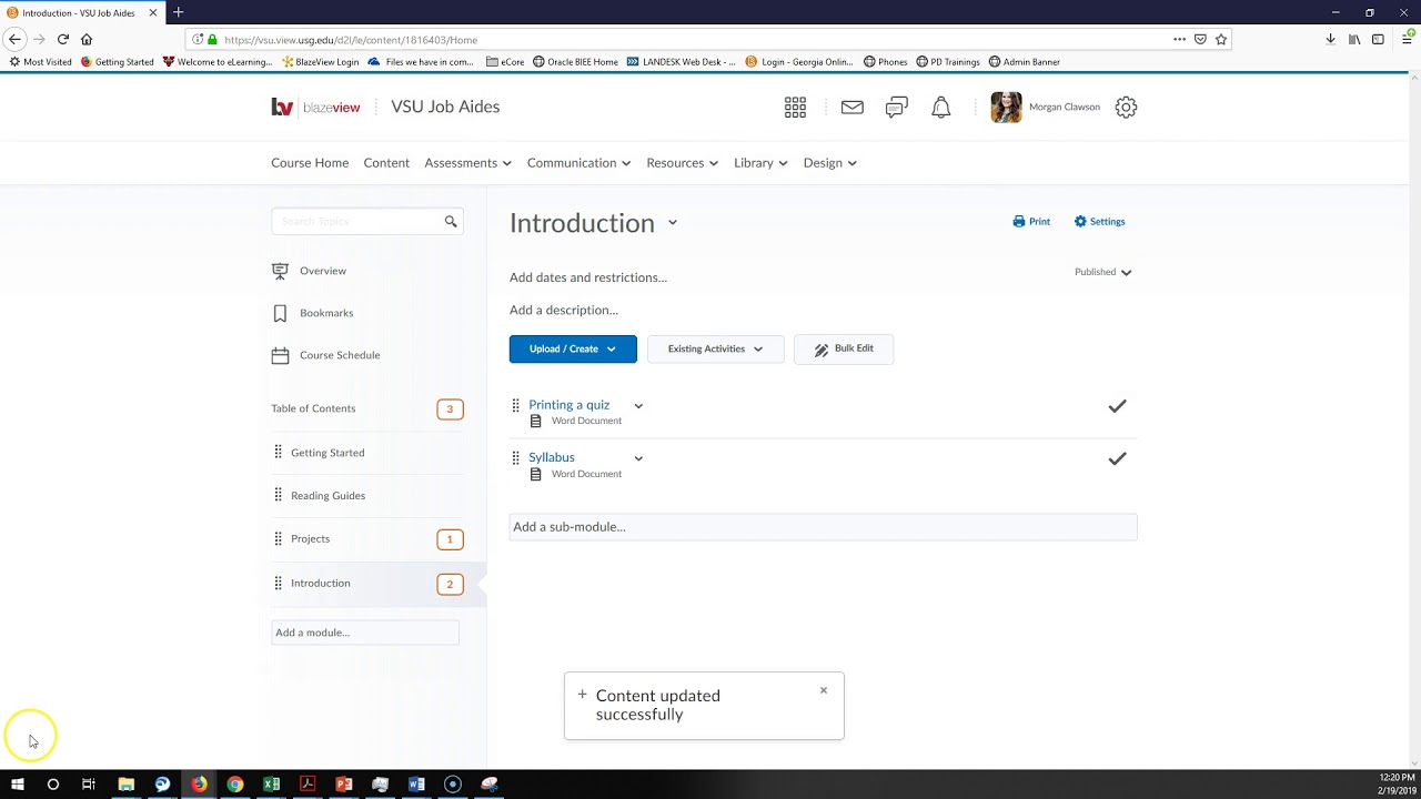Files in BlazeVIEW Instructor YouTube