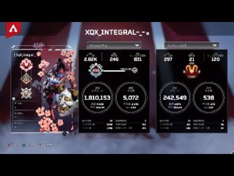 強さをエイムと当て感に極振りした男のキル集！（PS4 Apex)