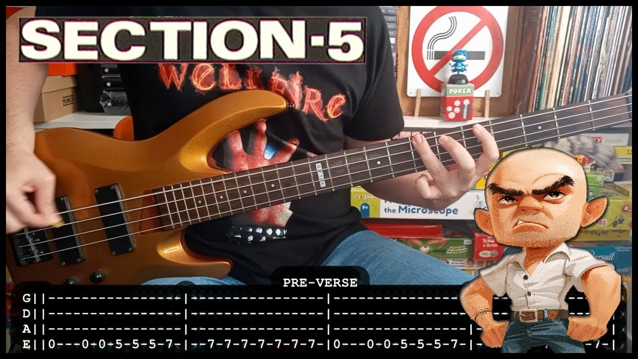 SECTION 5 - We wont change (BASS TABS) [lyrics + PDF]