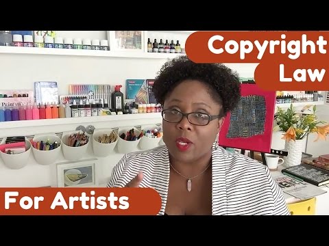 Video: Art Reference Materials, Plagiaat, Vera Curnow, Art Copyright Law