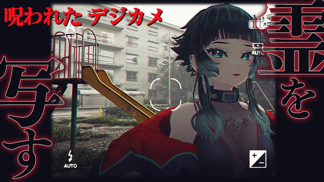 【 呪われたデジカメ 】チラズアート新作！霊を写すカメラを持って公園に来ました。 【 人生つみこ 】