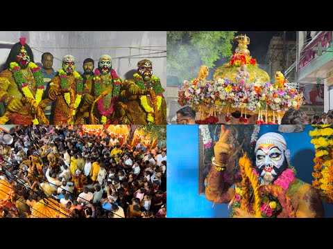 JLNS Nagar Brothers Evergreen Association Palarambandi Procession 2023 | JLNS Nagar Bonalu 2023