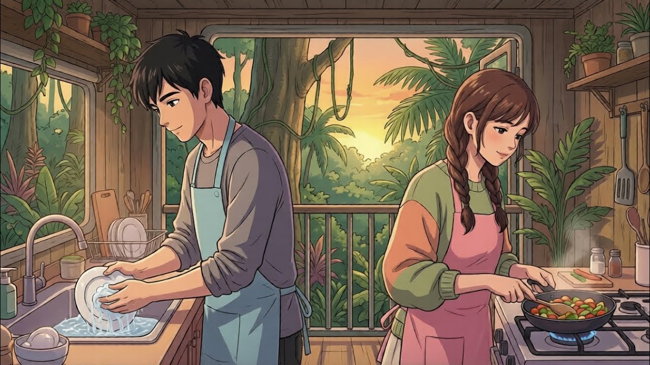 Living in a Mobile Home With Someone I Love | Cozy Slow Life | Cooking, Sunset & Quiet Nights | 