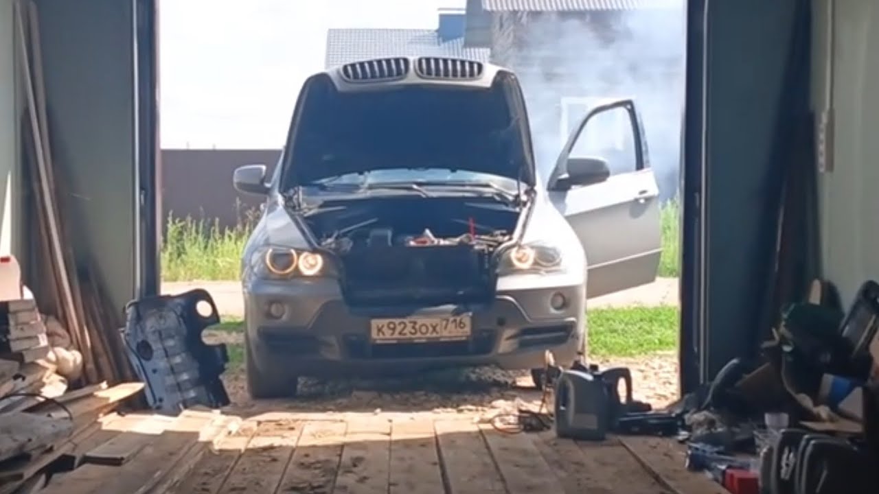 Раскоксовка дизеля БМВ X5 E70 Валерой - YouTube