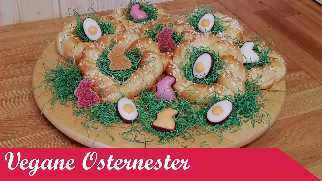 Vegane Hefe-Osternester (Laktosefrei)