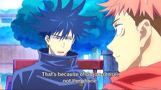 Jujutsu Kaisen Megumi Fushi Being Annoyed With Gojo Yuji & Everyone Else For 5 Minutes