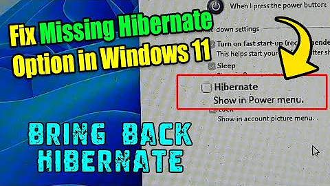 💤 Hibernate Missing in Windows 11? Here's the FIX! (Power Options Solved)