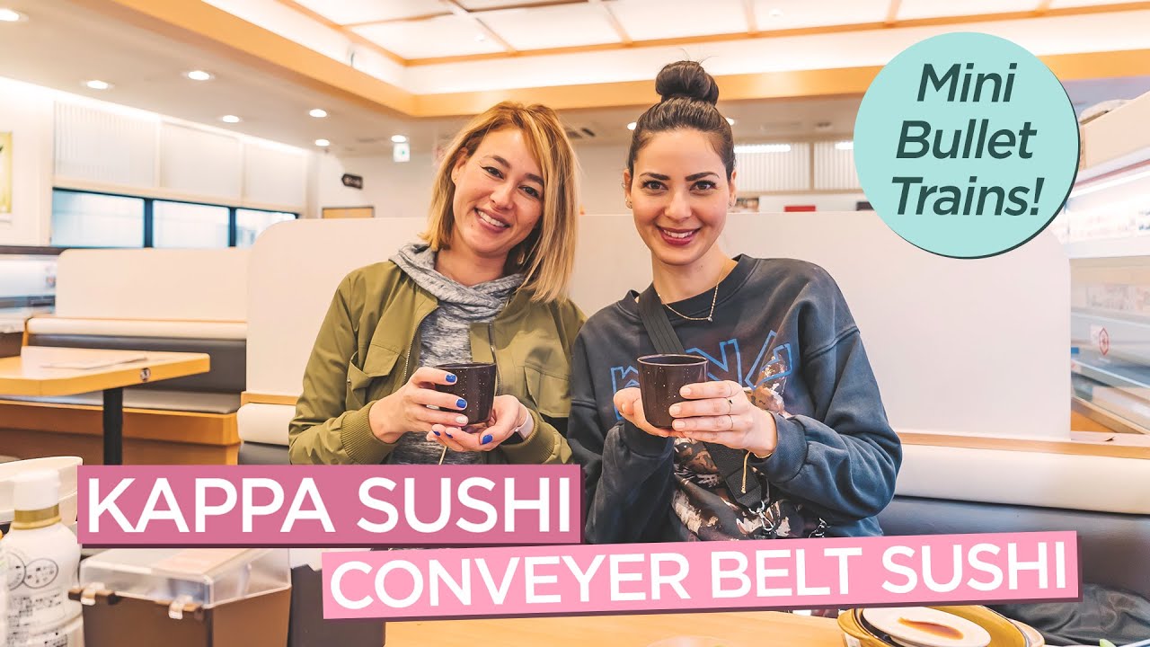 Kappa Sushi Japan - Conveyer Belt Sushi with Cute Mini Bullet Trains -  YouTube