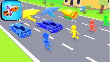 Shape shifting 🏄| Gameplay #11 | 🌈 Walkthrough (Android, iOS) 🚓 | All Levels | 3D Games