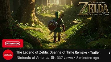 The Legend of Zelda: Ocarina of Time Remake - First Trailer | Nintendo | Concept