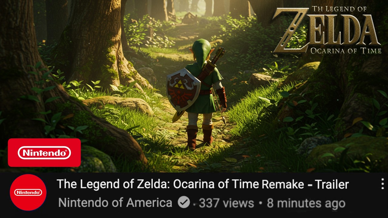 The Legend Of Zelda Ocarina Of Time Remake First Trailer Nintendo the-legend-of-zelda-ocarina-of-time-remake-first-trailer-nintendo