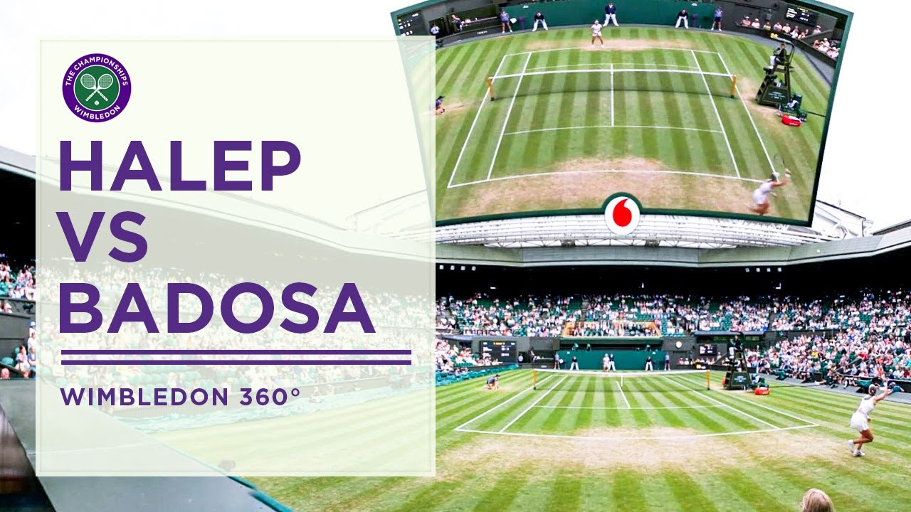 Simona Halep vs Paula Badosa Wimbledon Uncovered in 360° Wimbledon 2022 