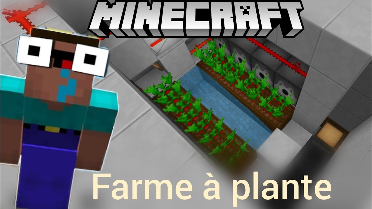 Farme à plante, (minecraft) - YouTube