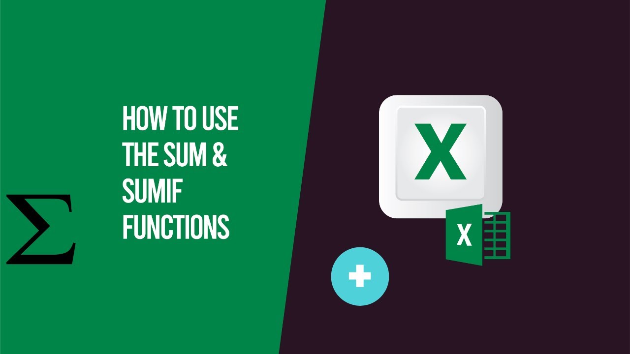Sum and Sumif use|How to use the SUM and SUMIF Function #sum #sumif ...
